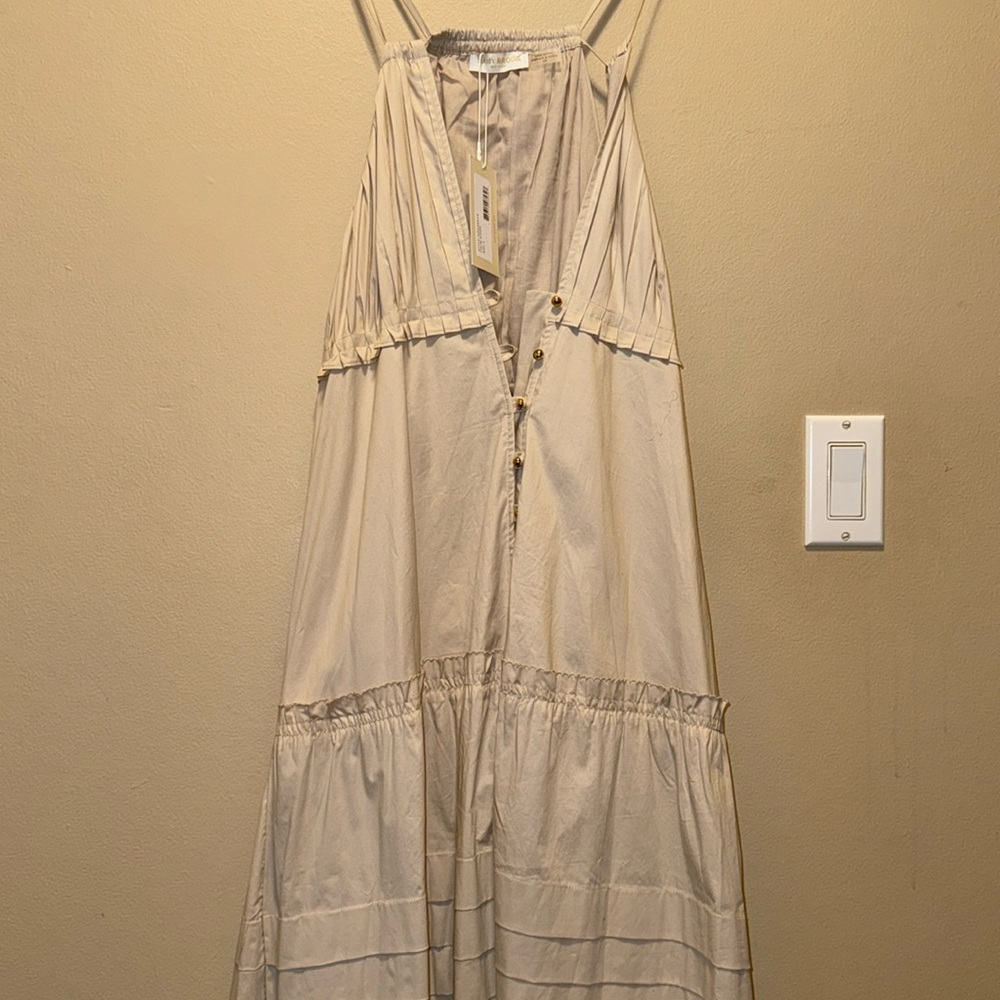 Maxi spaghetti straps size small dress